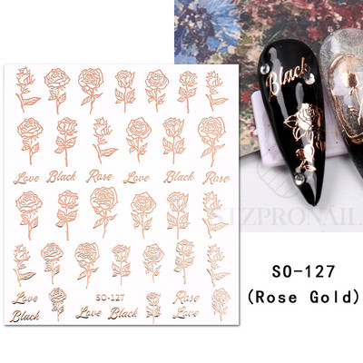 Αυτοκόλλητο Butterfly Nail Art Holograghic Πολύχρωμο Big Butterfly Charms Gel για μανικιούρ νυχιών βερνίκι Πρωτοχρονιάτικο Διακόσμηση Αγίου Βαλεντίνου SLJO