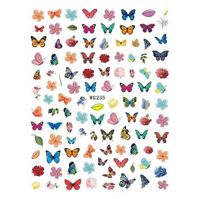 1 ΤΕΜ. ιριδίζοντα 3D αυτοκόλλητα πεταλούδας αυτοκόλλητα αυτοκόλλητα συρόμενα πολύχρωμα DIY Χρυσά Αυτοκόλλητα Μεταφοράς Νυχιών Φύλλα Διακοσμητικά μεμβράνης