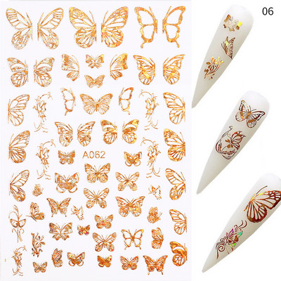 1 ΤΕΜ. ιριδίζοντα 3D αυτοκόλλητα πεταλούδας αυτοκόλλητα αυτοκόλλητα συρόμενα πολύχρωμα DIY Χρυσά Αυτοκόλλητα Μεταφοράς Νυχιών Φύλλα Διακοσμητικά μεμβράνης