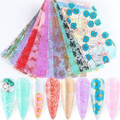 Abstraktne Graffiti küünte kleebis geomeetria lill värviline maalimine küünte ülekandmise foolium Romantiline Pariisi geellaki maniküür NL4122