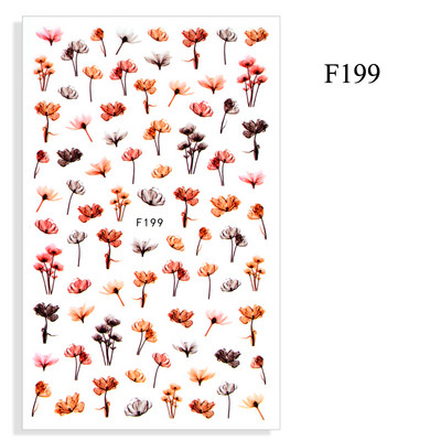 2023. aasta suvelillede flamingo küünekleebised 3D abstraktsed daami näokujunduse kleepuvad liugurmähised maniküüri küünte kaunistustega kleebised