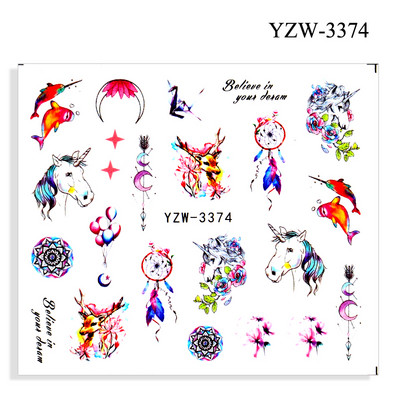 2023. aasta suvelillede flamingo küünekleebised 3D abstraktsed daami näokujunduse kleepuvad liugurmähised maniküüri küünte kaunistustega kleebised