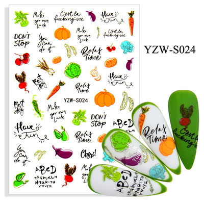 2023. aasta suvelillede flamingo küünekleebised 3D abstraktsed daami näokujunduse kleepuvad liugurmähised maniküüri küünte kaunistustega kleebised