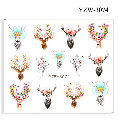 2023. aasta suvelillede flamingo küünekleebised 3D abstraktsed daami näokujunduse kleepuvad liugurmähised maniküüri küünte kaunistustega kleebised