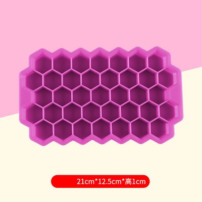 Συσκευή πάγου σιλικόνης 37 διαμερισμάτων Ice Tray Ice Maker Αξεσουάρ για κοκτέιλ ουίσκι κουζίνας Παγωτομηχανή κατηγορίας τροφίμων