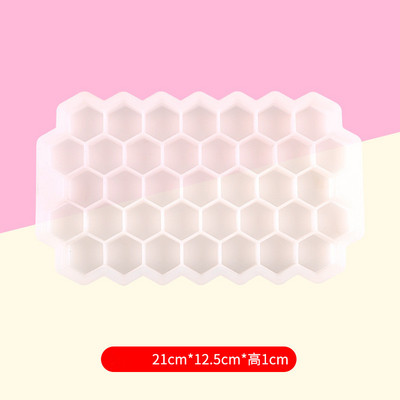 Συσκευή πάγου σιλικόνης 37 διαμερισμάτων Ice Tray Ice Maker Αξεσουάρ για κοκτέιλ ουίσκι κουζίνας Παγωτομηχανή κατηγορίας τροφίμων