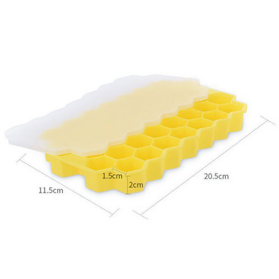 Συσκευή πάγου σιλικόνης 37 διαμερισμάτων Ice Tray Ice Maker Αξεσουάρ για κοκτέιλ ουίσκι κουζίνας Παγωτομηχανή κατηγορίας τροφίμων