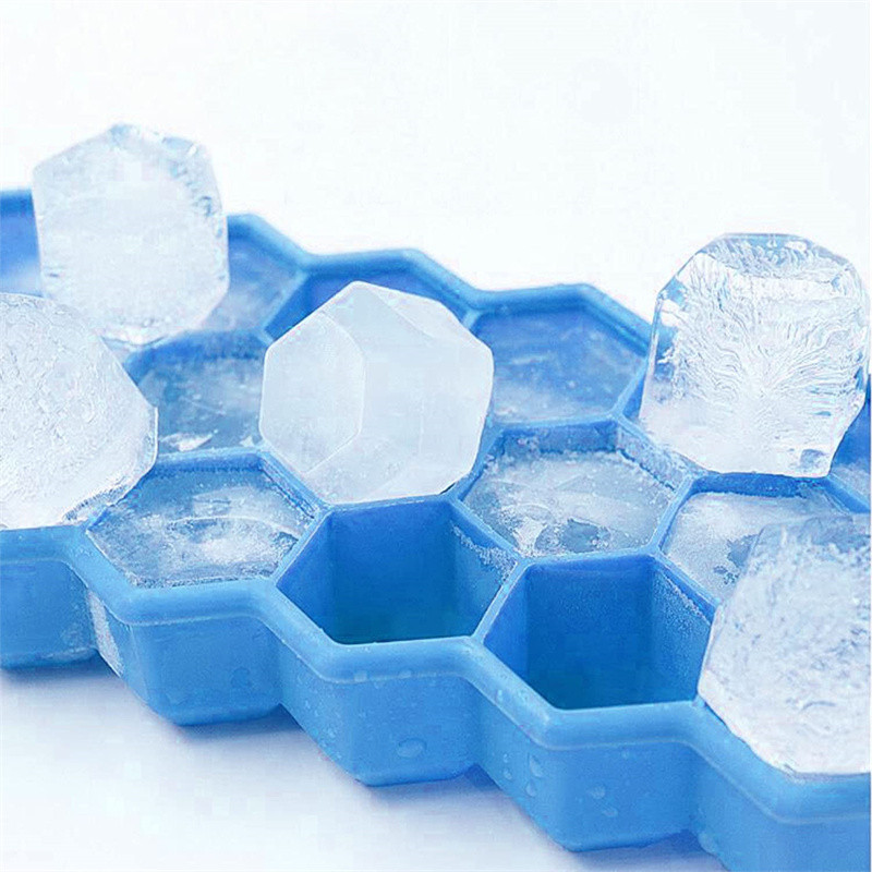 Συσκευή πάγου σιλικόνης 37 διαμερισμάτων Ice Tray Ice Maker Αξεσουάρ για κοκτέιλ ουίσκι κουζίνας Παγωτομηχανή κατηγορίας τροφίμων
