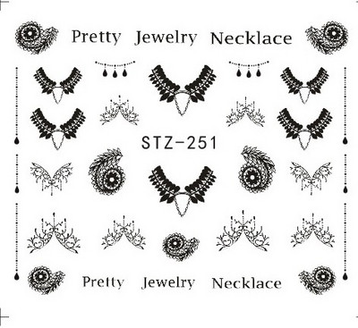 1 tk küünte veeülekande kleebis Lineaarne lillemuster, küünekunsti kaunistused küünte maniküüri jaoks mõeldud liugur Vesimärgi fooliumid CHSTZ645