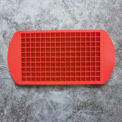 160 ruudustikuga silikoonist jääaluse vorm jääkuubikuvorm šokolaadivorm jäärestikandik minijääkuubikud väikese kandilise vormiga jäämasina vorm