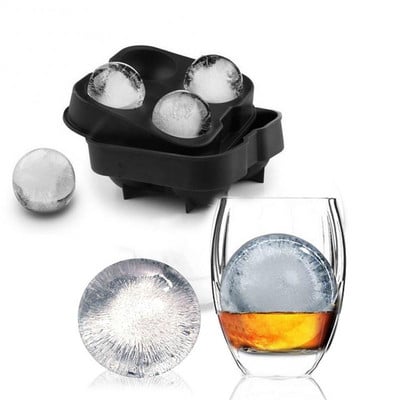 Ice Cube Ball Maker Mold Brick Round Ice Cube Mold Bar Accessories