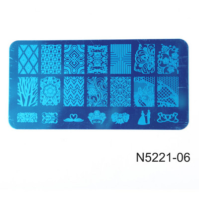 ROSALIND nagu veidņu štancēšanas plāksnes nagu lakai nagu mākslas dizaina zīmogs vāciņš skrāpis ar ziediem DIY manikīra rīki