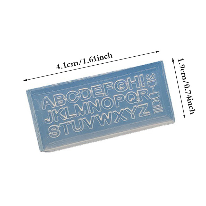 1 db 3D szilikon körömfaragó forma angol betűk formabélyegző design gél sablonok barkácsolás manikűr kiegészítő eszközök