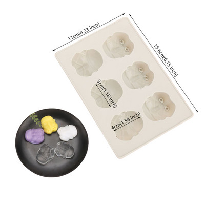 Σιλικόνη Ice Cube Mold Ice Ball Maker για Whisky Cocktail Wine Chocolate Candy Jelly Pudding Gummy Molds for Star War Funs