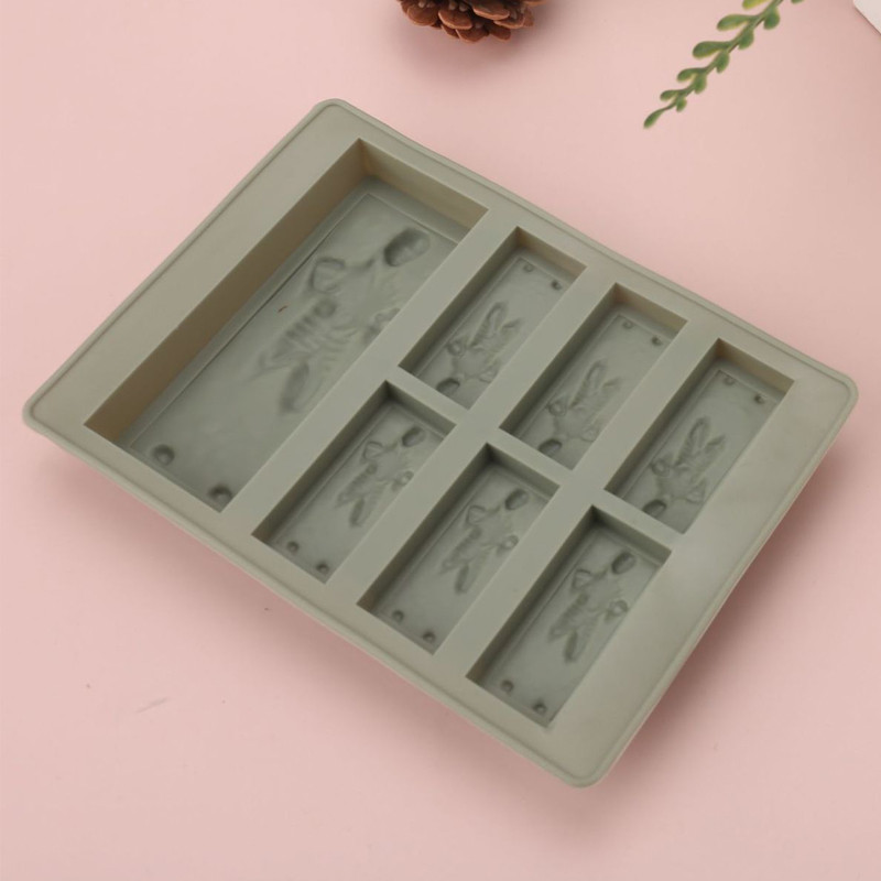 Σιλικόνη Ice Cube Mold Ice Ball Maker για Whisky Cocktail Wine Chocolate Candy Jelly Pudding Gummy Molds for Star War Funs