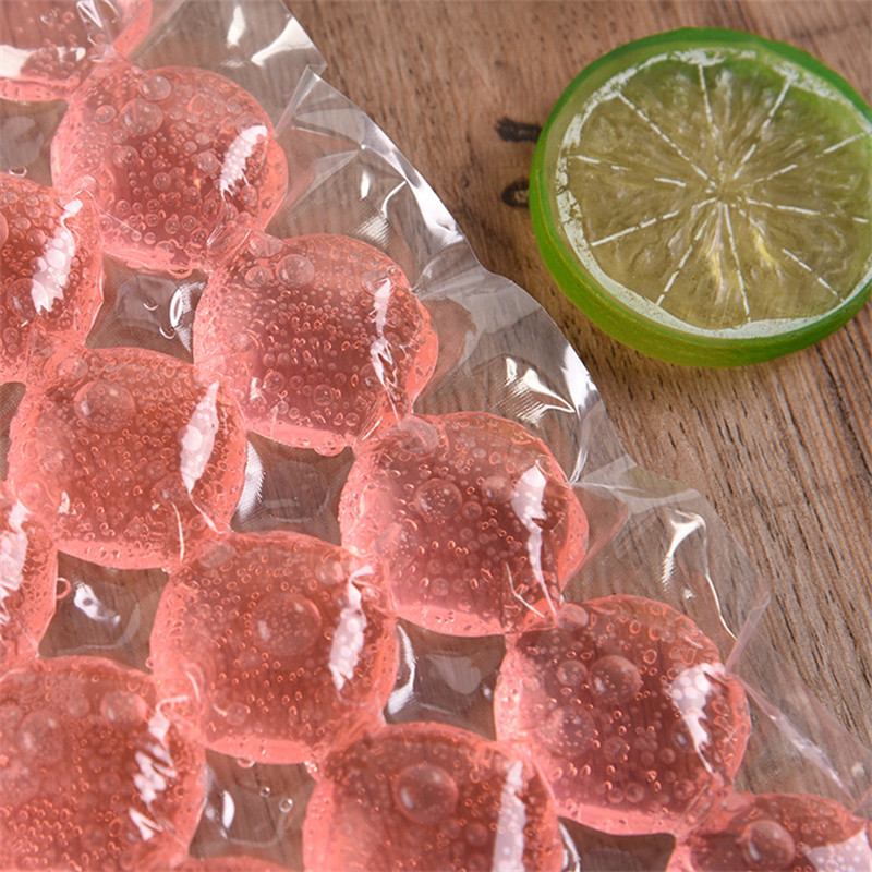 10 DB eldobható szív kerek alakú jégkocka zacskók jéggolyó készítő átlátszó, gyorsabban fagyasztható jégkészítő formatáska konyhai eszközök