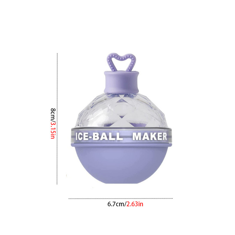 Jääpallivormid Toidukvaliteediga silikoonist jääkuubikuvormid Kommide värvilised jääkuubikud Jääpallide valmistaja viski- ja kokteilijääkuubikuvormid