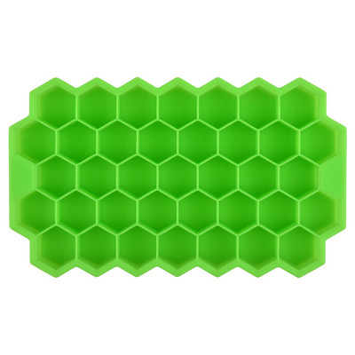 Kärgstruktuuriga jäävormi silikoonist jääkuubikualus Korduvkasutatav toidukvaliteediga silikoonvormiga jäämasin suviste mahlajookide jaoks köögividinad