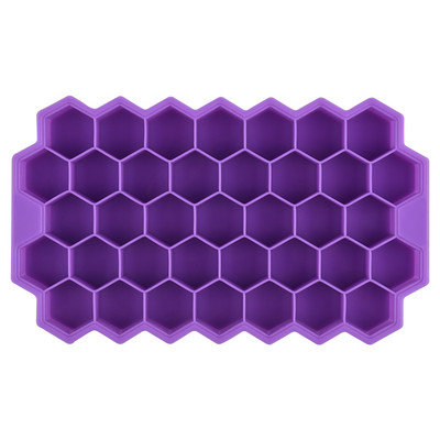 Kärgstruktuuriga jäävormi silikoonist jääkuubikualus Korduvkasutatav toidukvaliteediga silikoonvormiga jäämasin suviste mahlajookide jaoks köögividinad