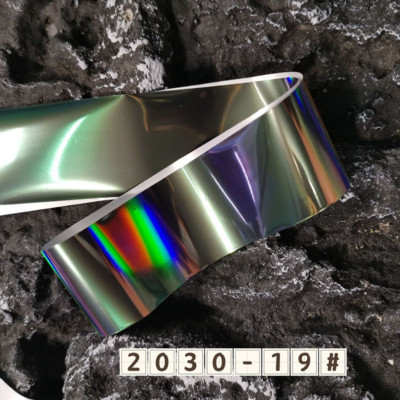 Σετ αυτοκόλλητων αυτοκόλλητων για μεταφορά με αλουμινόχαρτο 1 φύλλου μοτίβο λέιζερ βερνίκι νυχιών αυτοκόλλητα αυτοκόλλητα για γυναίκες κορίτσια DIY Διακόσμηση νυχιών