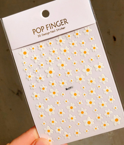 Tavaszi körömdíszítő matricák piros fehér rózsa virágmintás csúszkák levelek vonalak matricák 3D öntapadó körmök kiegészítők matrica