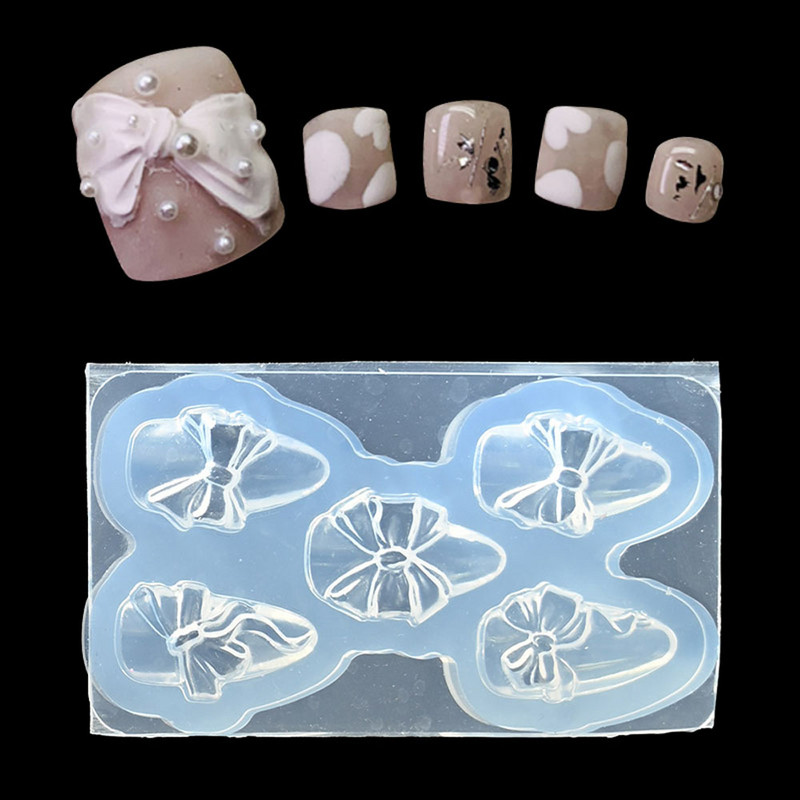 1 db 3D szilikon forma körömfaragó bélyegző lemezek stencilek Crysta körömdíszítő sablon UV géllakk manikűr forma barkácseszközök Tr#60