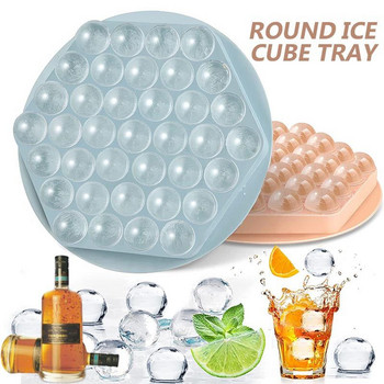 Кубче лед Домашна форма за хокей на лед Кутия за лед 3D кръгли топки Форми за лед Начало Бар Парти Лед Направи си сам Форми за студени напитки Инструменти