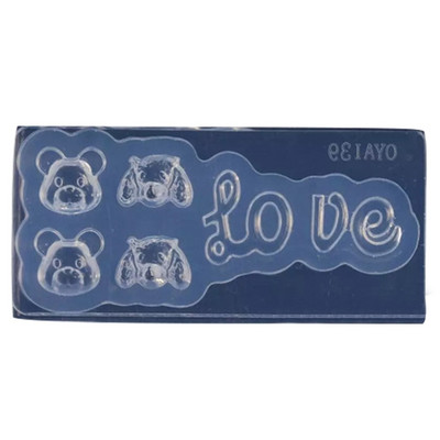 Καλούπια 3D Nail Art Καλούπια σιλικόνης Μίνι καλούπι νυχιών με πολυεπίπεδη φόρμα με κρυστάλλινη ρητίνη Πολύτιμοι λίθοι Καλούπια νυχιών