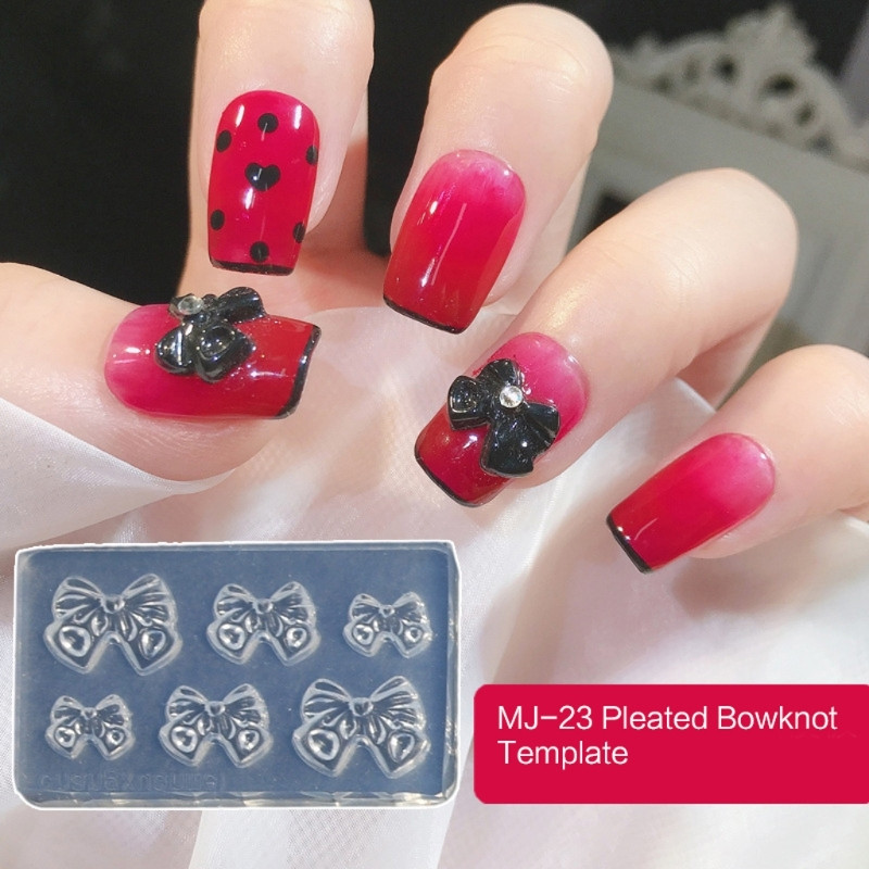 Καλούπια 3D Nail Art Καλούπια σιλικόνης Μίνι καλούπι νυχιών με πολυεπίπεδη φόρμα με κρυστάλλινη ρητίνη Πολύτιμοι λίθοι Καλούπια νυχιών