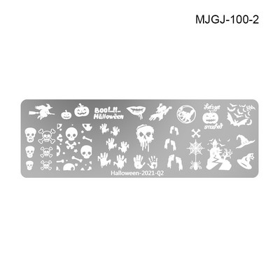 Χριστουγεννιάτικη πλάκα για σφράγιση νυχιών Πλάκες Φεστιβάλ Snowflake Pattern Nail Art Image Πλάκα από ανοξείδωτο ατσάλι Εργαλεία στένσιλ για Χριστούγεννα Πρωτοχρονιά