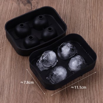 1 ΤΕΜ. Ice Cube Maker DIY Δημιουργική φόρμα δίσκου σχήματος κρανίου σιλικόνης Home Bar Party Cool Whisky Wine Ice Cream Bar Tool