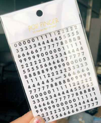 Fekete fehér betűkkel körömdíszítő matrica absztrakt arccímke csúszkák körömdíszítéshez barkácsolás Word Design UV gél varázslatok