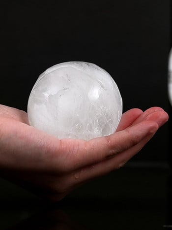 Καλούπι σιλικόνης Ice Cube Mold DIY Ice Ball Στρογγυλό καλούπι για ποτό ουίσκι κοκτέιλ