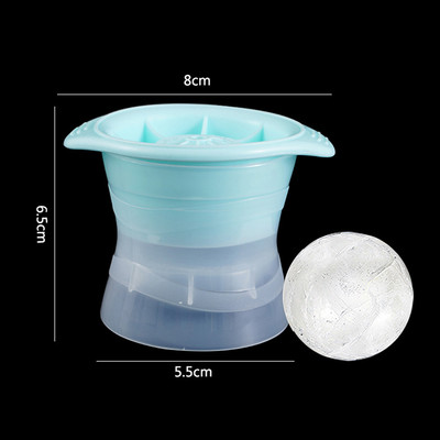 Silikoonist jääkuubiku vorm DIY jääpalli ümmargune vorm kokteiliviskijoogi jaoks