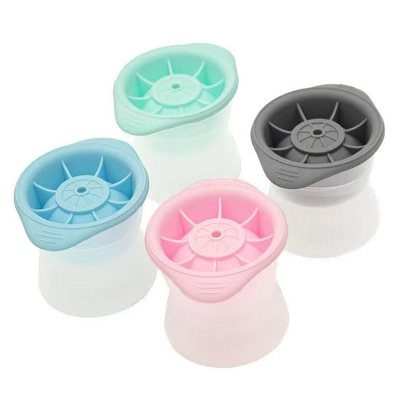 Silikoonist jääkuubiku vorm DIY jääpalli ümmargune vorm kokteiliviskijoogi jaoks