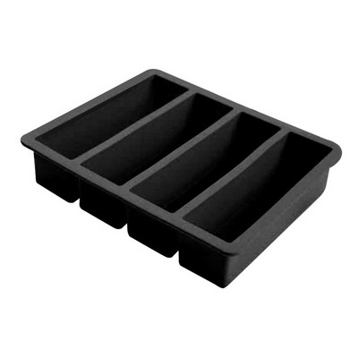 Formă pentru tavă de gheață cu bandă lungă, din silicon de calitate alimentară, pentru tavă de gheață, pentru aparatul de gheață DIY, tavă pentru gheață