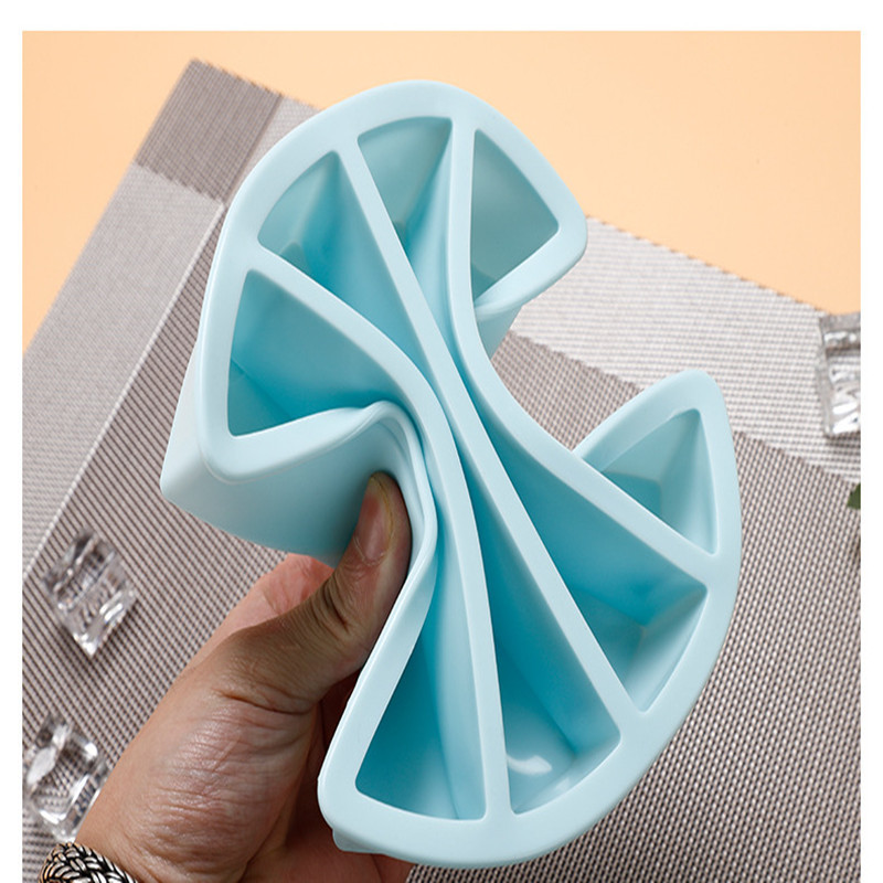 Ilgos juostelės ledo padėklo formelės maistinės silikoninės ledo padėklo formos „pasidaryk pats“ ledo gaminimo ledo padėklo padėklas