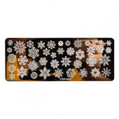 Univerzális nyomdai stencil manikűr művészeti bélyegsablonok körömbélyegző lemez tömör köröm készítés