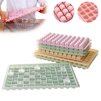 60/96 Grid Ice Mold Square Bar Παρασκευαστής ποτών No Cover Παγωτό Creative Cube Mold Cube Box Big Mold Εργαλεία κουζίνας