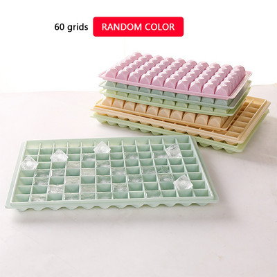 60/96 Grid Ice Mold Square Bar Παρασκευαστής ποτών No Cover Παγωτό Creative Cube Mold Cube Box Big Mold Εργαλεία κουζίνας