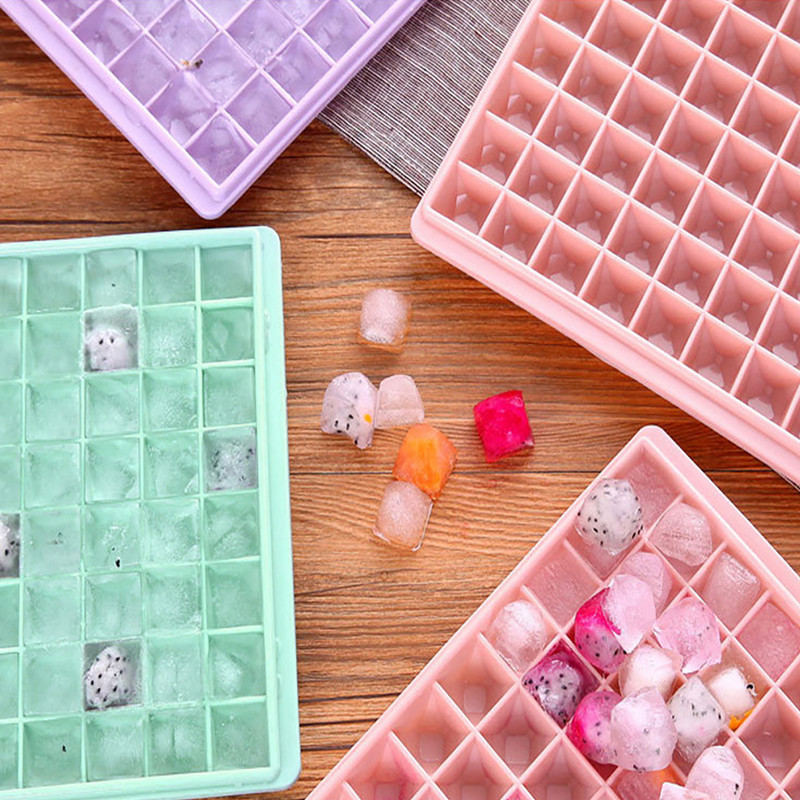 60/96 Grid Ice Mold Square Bar Παρασκευαστής ποτών No Cover Παγωτό Creative Cube Mold Cube Box Big Mold Εργαλεία κουζίνας