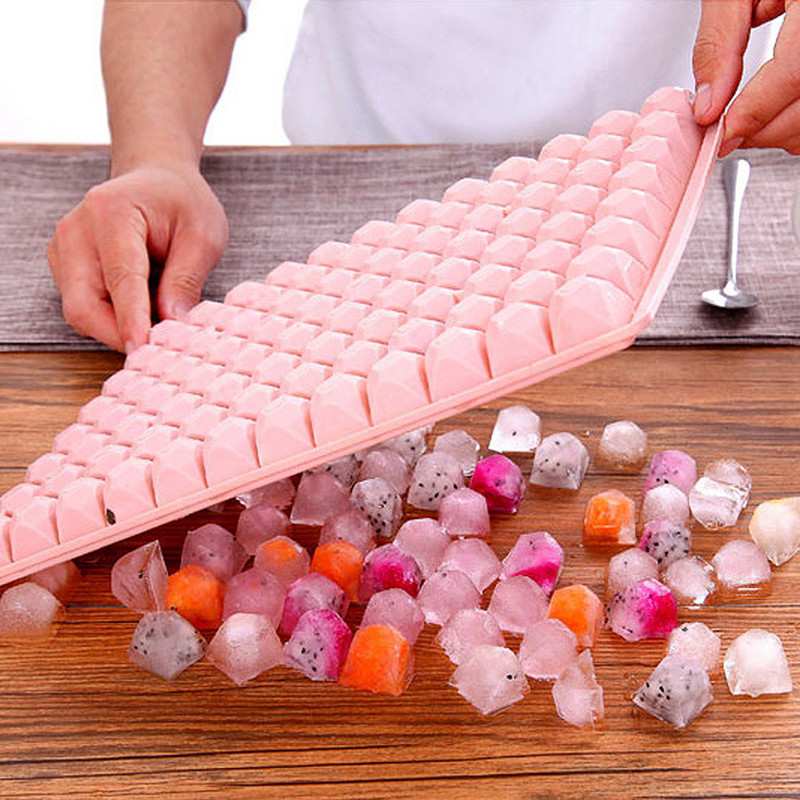 60/96 Grid Ice Mold Square Bar Παρασκευαστής ποτών No Cover Παγωτό Creative Cube Mold Cube Box Big Mold Εργαλεία κουζίνας