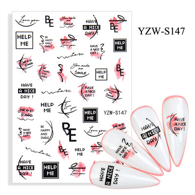 3D αυτοκόλλητα για νύχια Αυτοκόλλητα Mandala Crystal Nail Art Decorations Flower Moon Line Star Sticker Nail Foil Αξεσουάρ