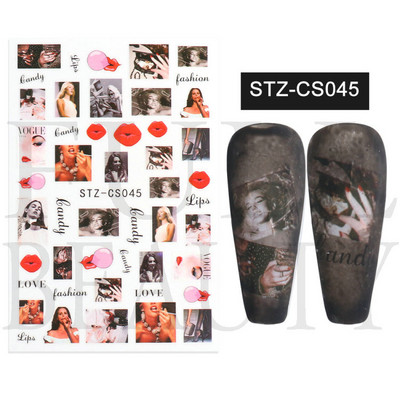 1 τεμ. Sliders για νύχια 3D Αυτοκόλλητα Αυτοκόλλητα Κοχύλι Σχέδια Φύλλων Φρούτων Καλοκαιρινά Διακοσμητικά Αξεσουάρ Nail Art NFF644-653