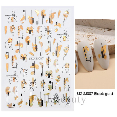 1 τεμ. Sliders για νύχια 3D Αυτοκόλλητα Αυτοκόλλητα Κοχύλι Σχέδια Φύλλων Φρούτων Καλοκαιρινά Διακοσμητικά Αξεσουάρ Nail Art NFF644-653