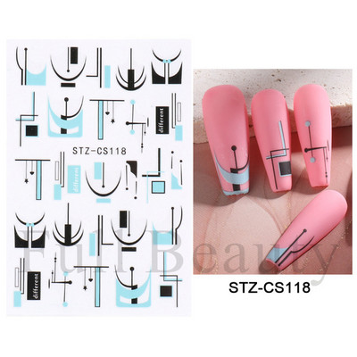 1 τεμ. Sliders για νύχια 3D Αυτοκόλλητα Αυτοκόλλητα Κοχύλι Σχέδια Φύλλων Φρούτων Καλοκαιρινά Διακοσμητικά Αξεσουάρ Nail Art NFF644-653