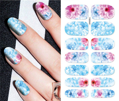 Čarobni klizači zvjezdanog neba za nokte Nail Art Decoration Cool i intenzivne boje Naljepnice za nokte Space Nebula Naljepnice za nokte