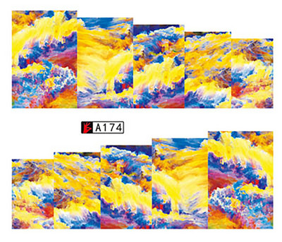 Čarobni klizači zvjezdanog neba za nokte Nail Art Decoration Cool i intenzivne boje Naljepnice za nokte Space Nebula Naljepnice za nokte