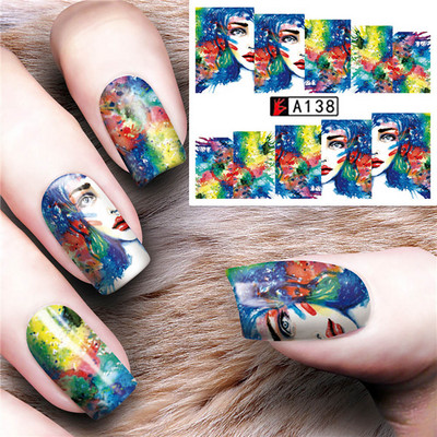 Čarobni klizači zvjezdanog neba za nokte Nail Art Decoration Cool i intenzivne boje Naljepnice za nokte Space Nebula Naljepnice za nokte