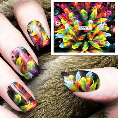 Čarobni klizači zvjezdanog neba za nokte Nail Art Decoration Cool i intenzivne boje Naljepnice za nokte Space Nebula Naljepnice za nokte